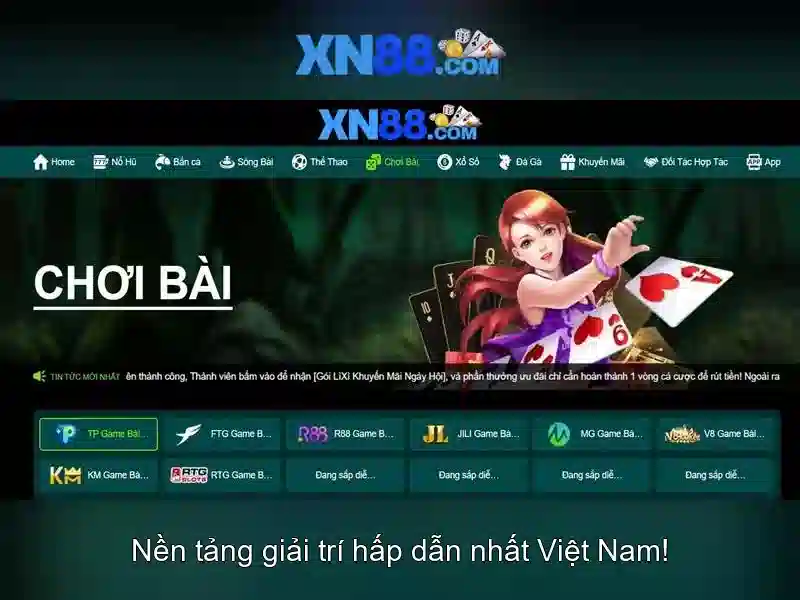 XN88 - Sân Chơi Slot Đa Dạng, Trải Nghiệm Cá Cược Đỉnh Cao 2026 - XN88